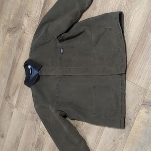Vintage Dickies Jacket  Blanket Lined Denim Chore  Men Jacket size XL